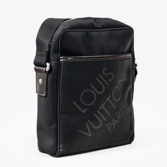 Louis Vuitton Black Citadan NM Damier Geant Cross Body Bag - Picture 2 of 11